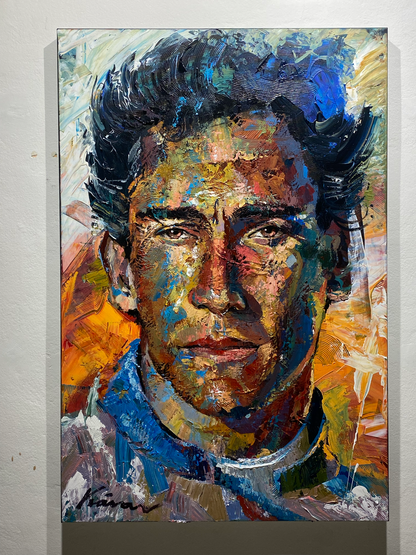 AYRTON SENNA 120x80CM NA PRODEJ